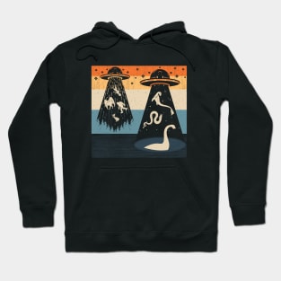 Alien UFO Abduction Hoodie